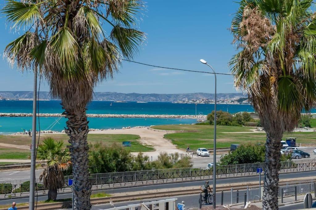 Superbe Appart/ 2Ch / 4 Pers / Terrasse / Vue Mer Marseille Luaran gambar