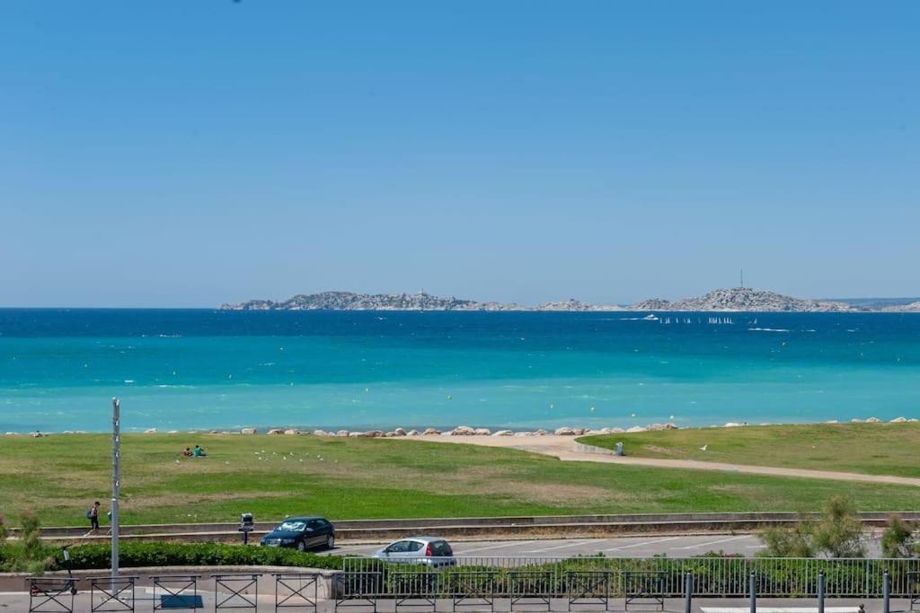 Superbe Appart/ 2Ch / 4 Pers / Terrasse / Vue Mer Marseille Luaran gambar